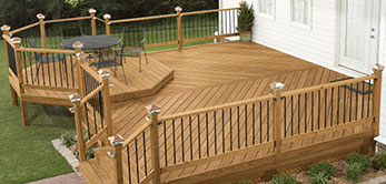 Backyard Deck Installation